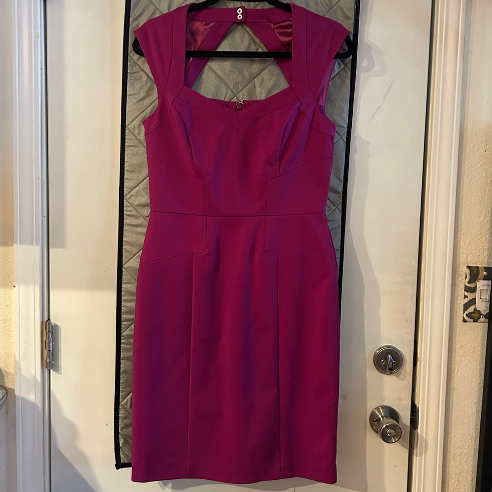 WHBM fuchsia Dress. NWOT, size 6